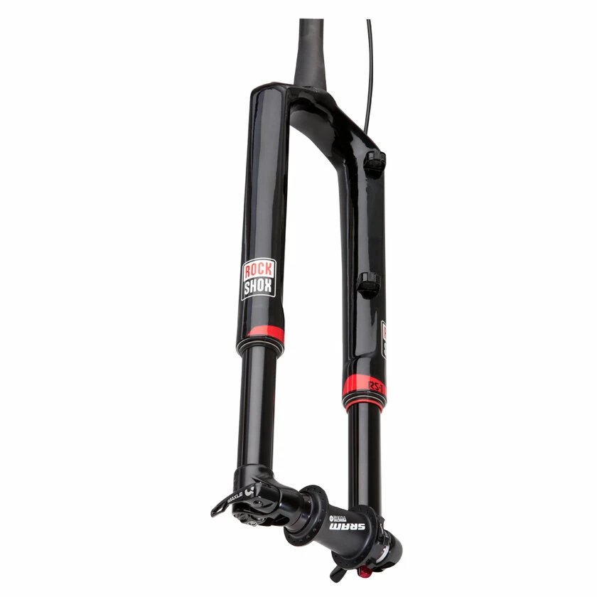 Amortyzator Rock Shox RS-1 ACS 100mm SoloAir X-Loc Upside down Gloss Black