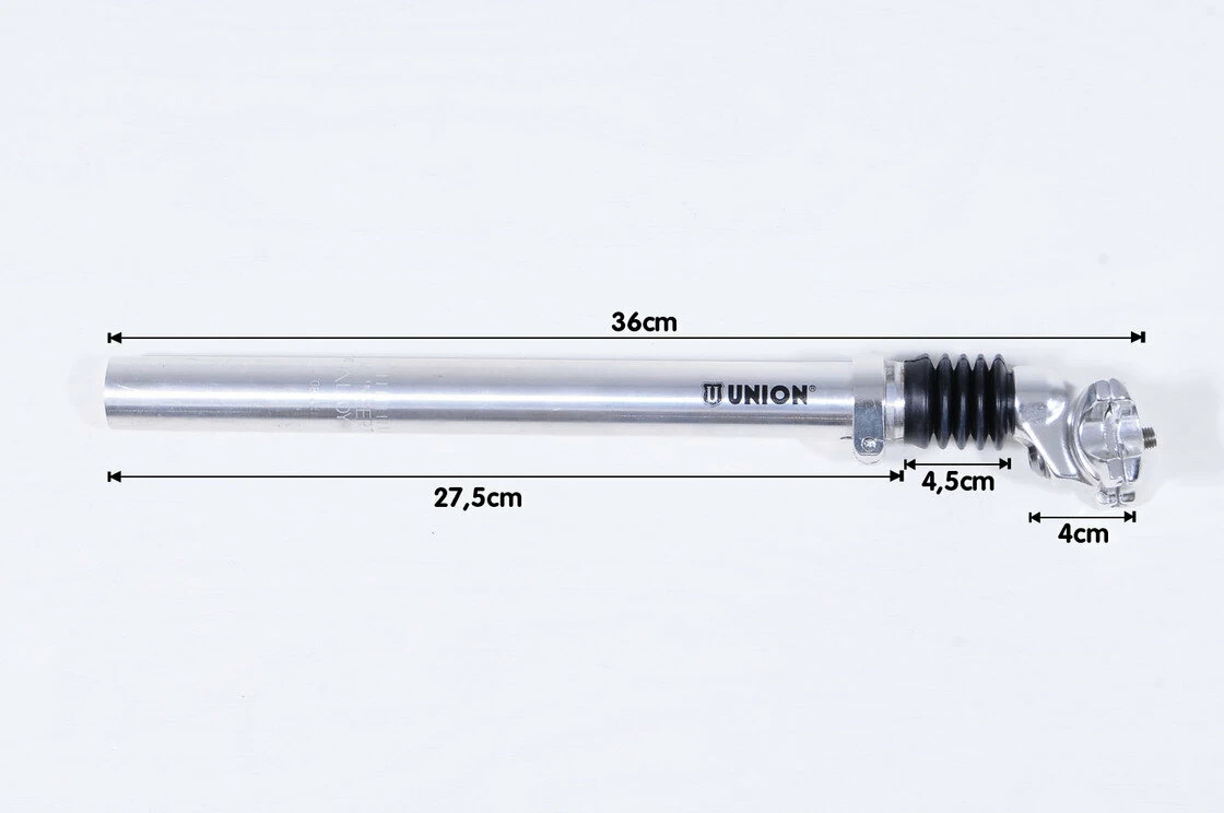 Amortyzowana sztyca podsiodełkowa UNION Ø 27,7 mm