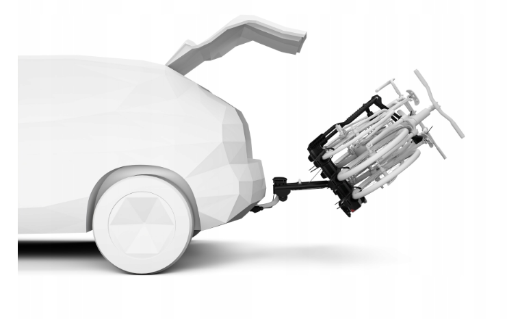 Bagażnik rowerowy na hak Thule EasyFold 3 3B