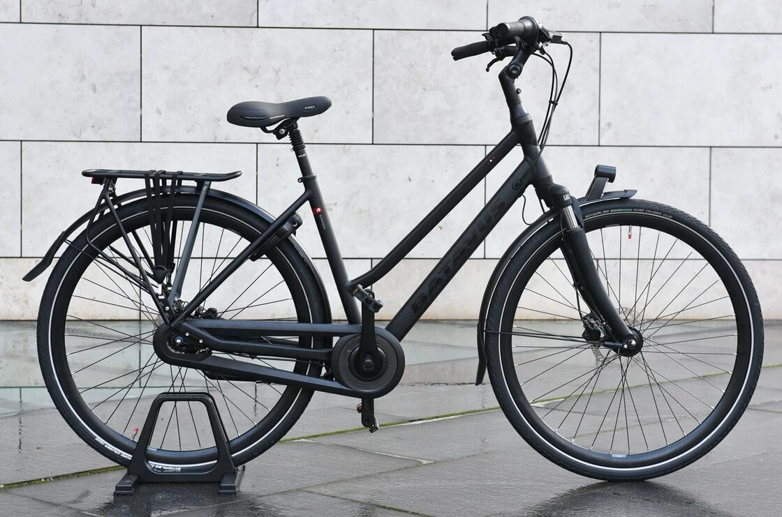 Batavus Dinsdag Comfort N8 Unisex Czarny Mat 57