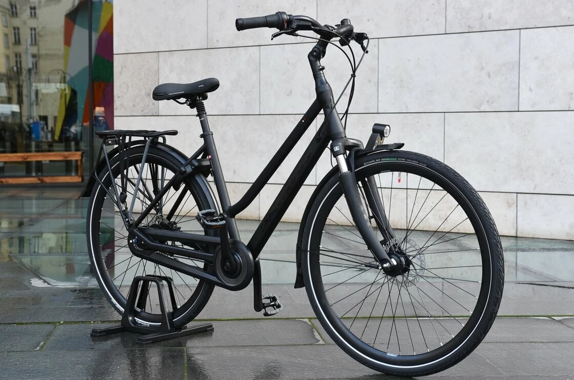 Batavus Dinsdag Comfort N8 Unisex Czarny Mat 57