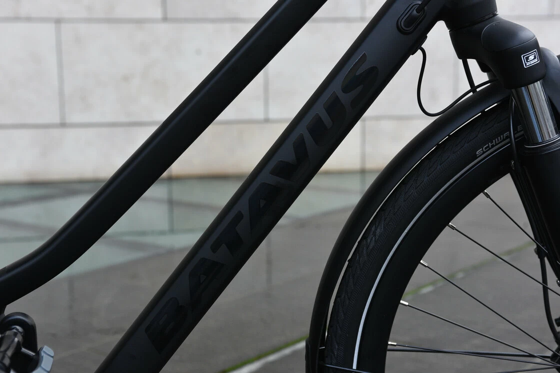 Batavus Dinsdag Comfort N8 Unisex Czarny Mat 57