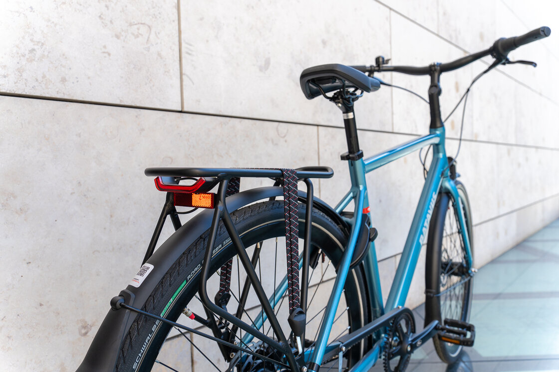 Batavus Dinsdag Exclusive Belt N7 na pasku zębatym Męski Lekki niebieski