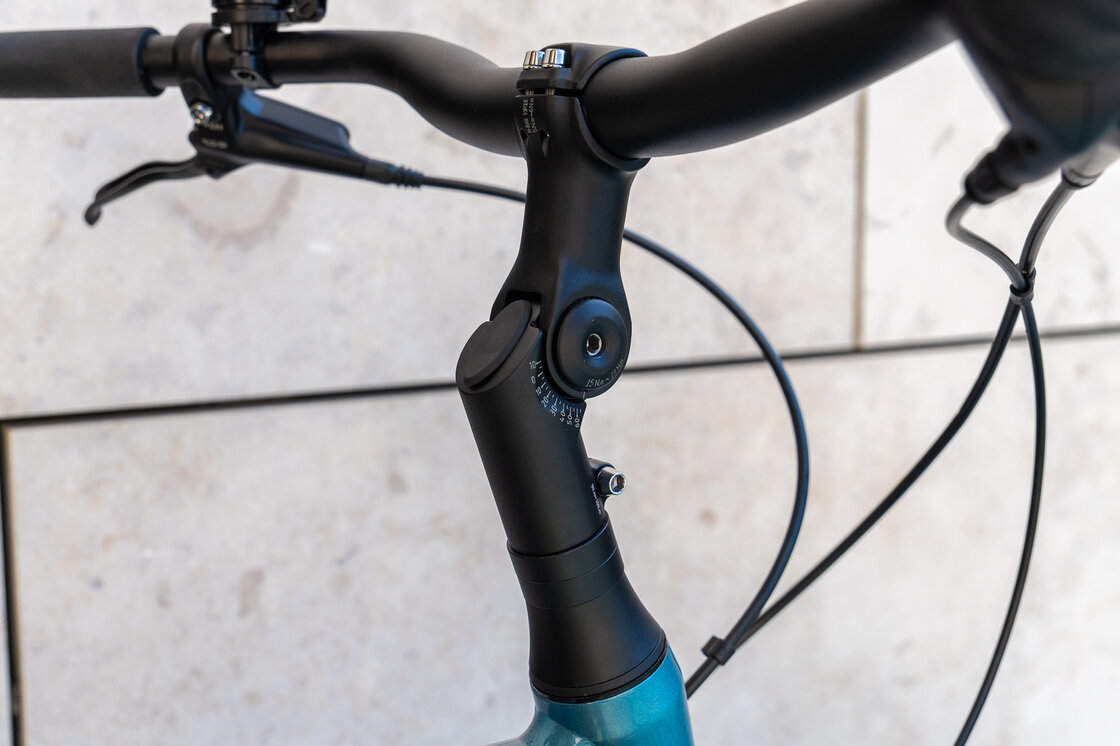 Batavus Dinsdag Exclusive Belt N7 na pasku zębatym Męski Lekki niebieski