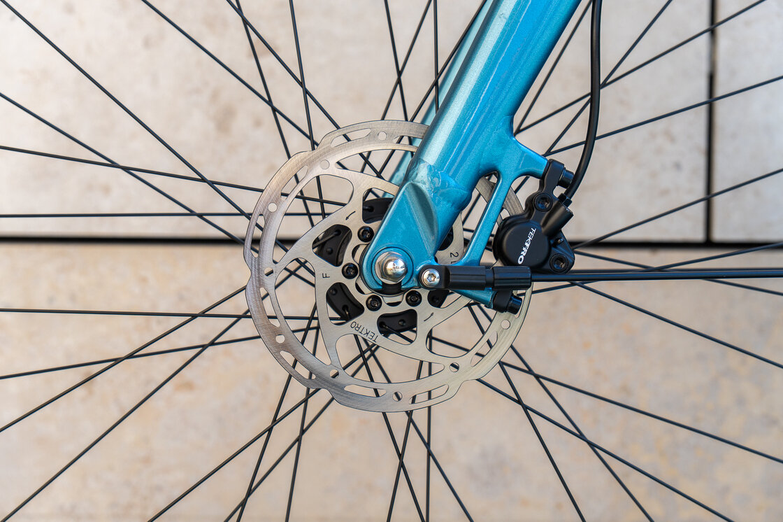 Batavus Dinsdag Exclusive Belt N7 na pasku zębatym Męski Lekki niebieski