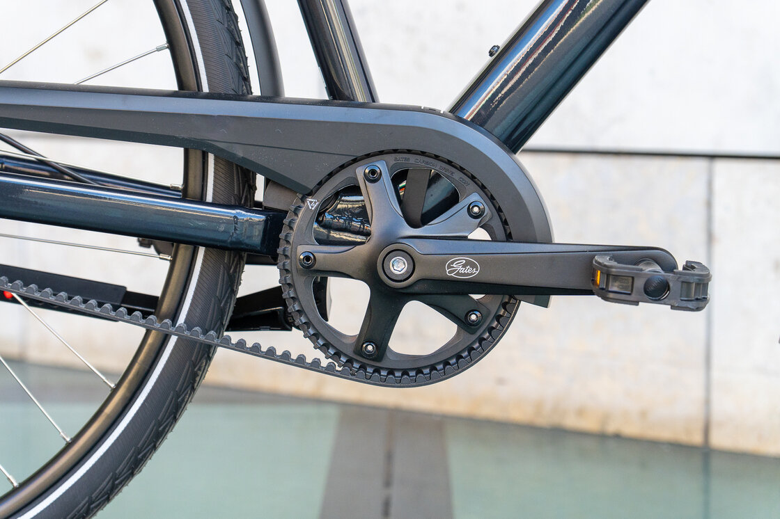 Batavus Dinsdag Exclusive Belt N7 na pasku zębatym Męski Vulkan Black