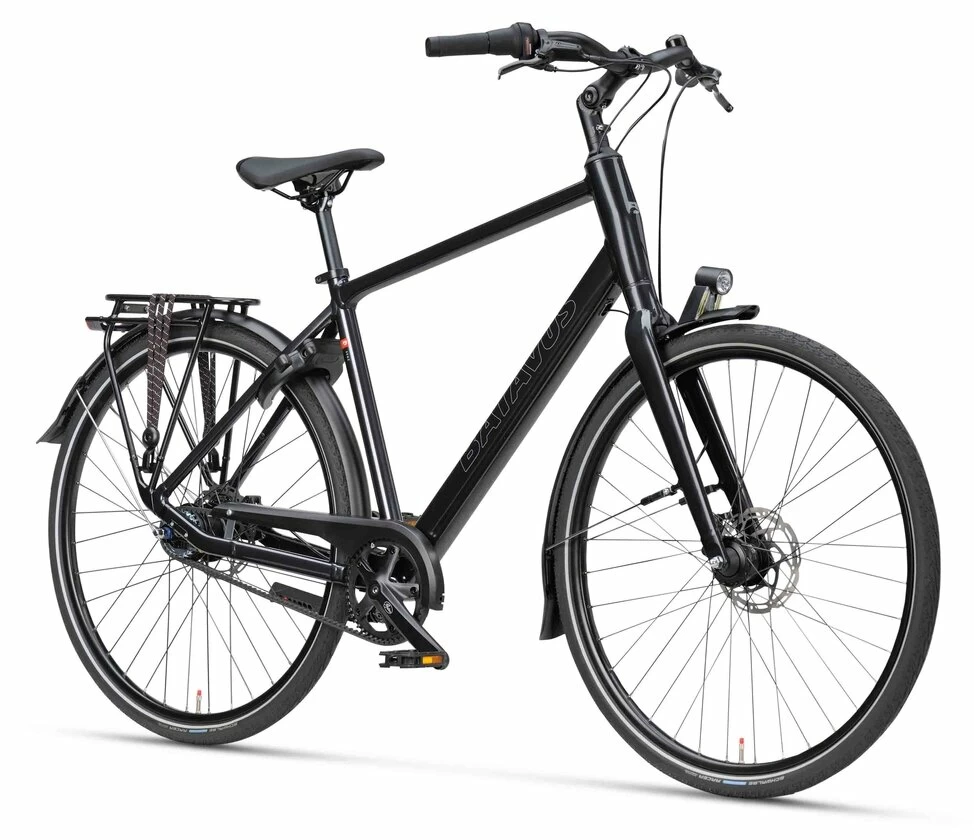 Batavus Dinsdag Exclusive Belt N7 na pasku zębatym Męski Vulkan Black 57