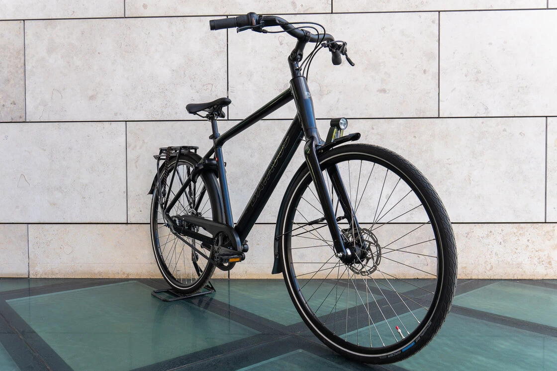 Batavus Dinsdag Exclusive Belt N7 na pasku zębatym Męski Vulkan Black 61