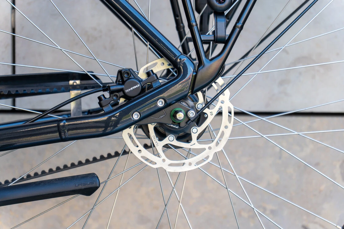 Batavus Dinsdag Exclusive Belt N7 na pasku zębatym Męski Vulkan Black 61