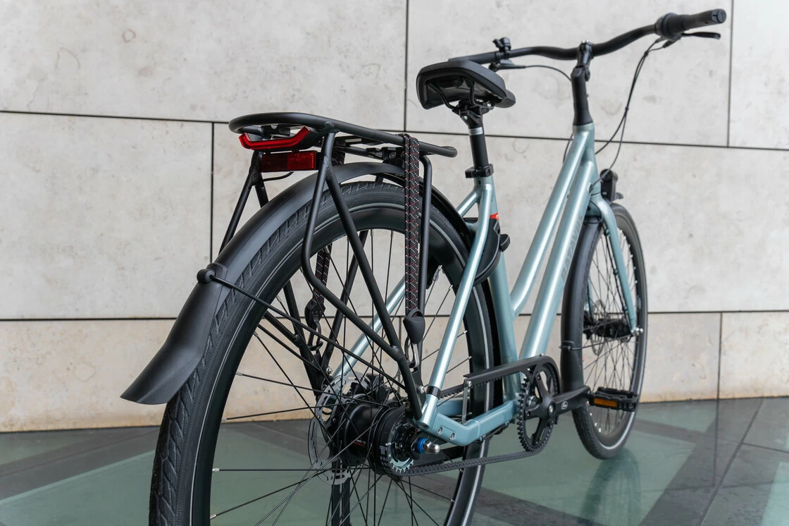 Batavus Dinsdag Exclusive Belt N7 na pasku zębatym Unisex Lekki niebieski 61