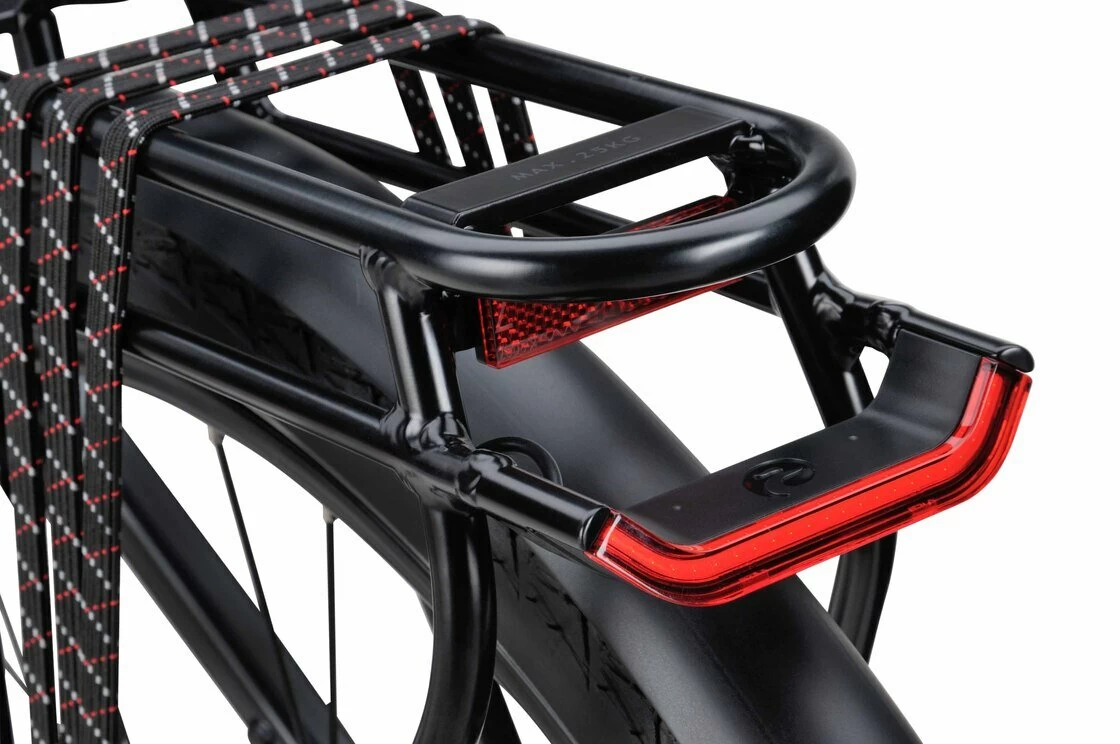 Batavus Dinsdag Exclusive Belt N7 na pasku zębatym Unisex Vulkan Black