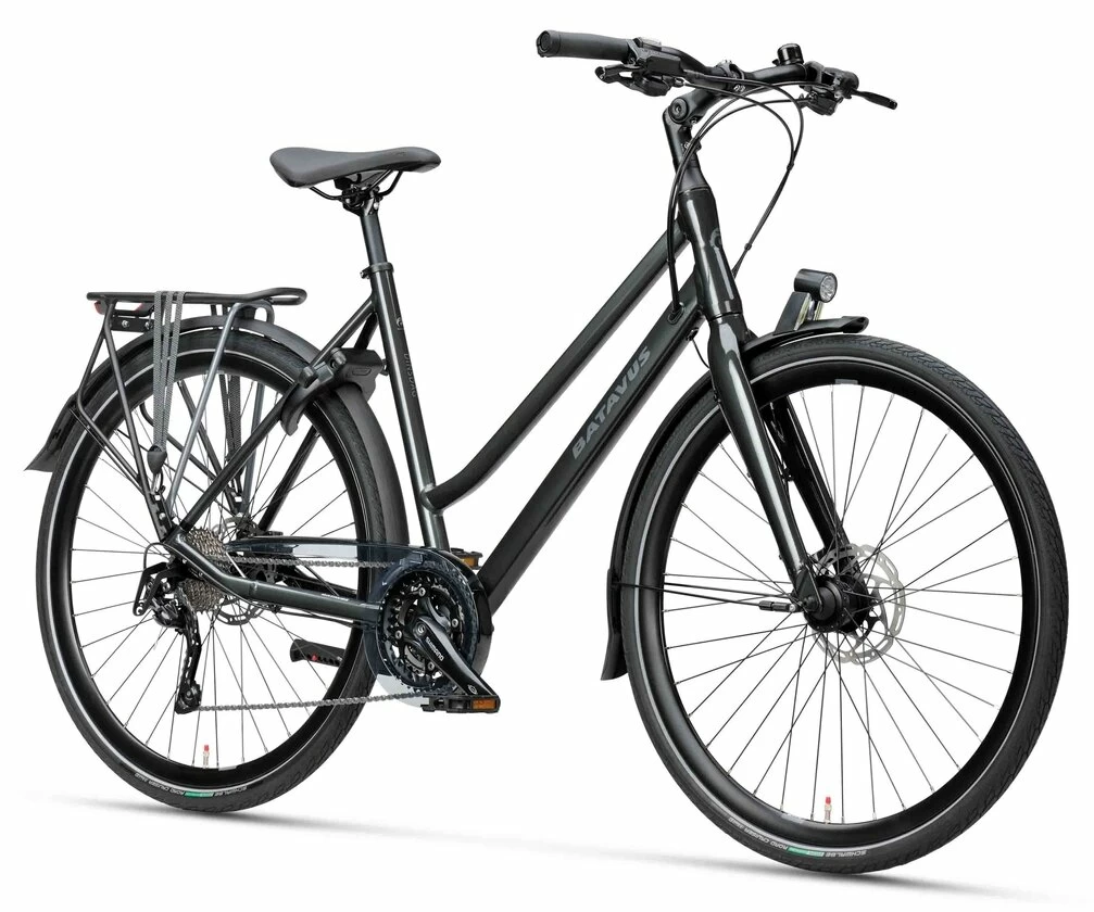 Batavus Dinsdag Sport 30 Unisex Czarny Metalik