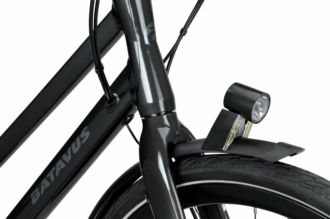 Batavus Dinsdag Sport 30 Unisex Czarny Metalik