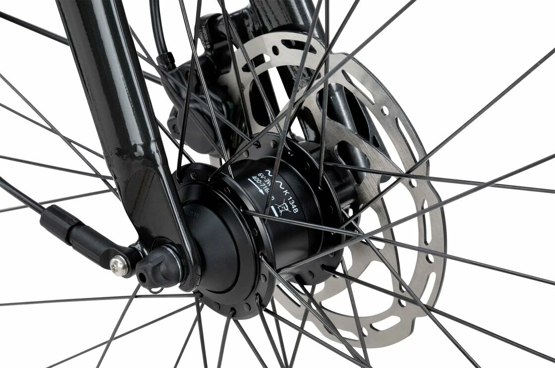 Batavus Dinsdag Sport 30 Unisex Czarny Metalik