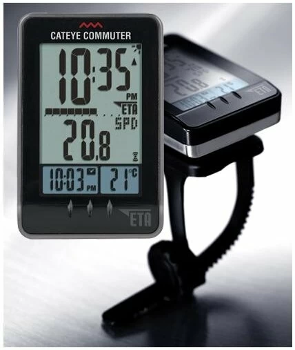 Bezprzewodowy licznik rowerowy CATEYE Commuter CC-COM10W 