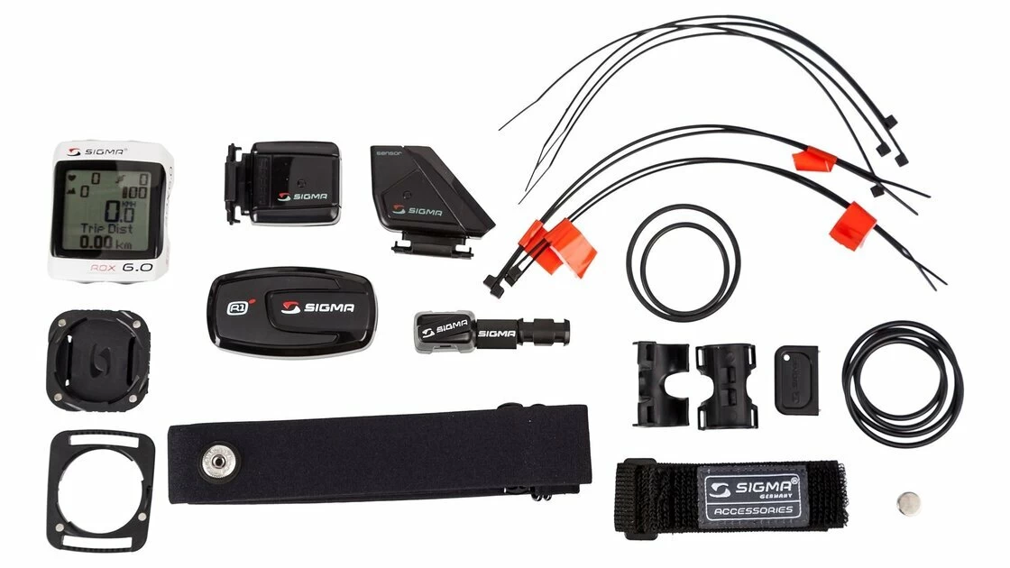 Bezprzewodowy licznik rowerowy z pulsometrem Sigma ROX 6.0 CAD