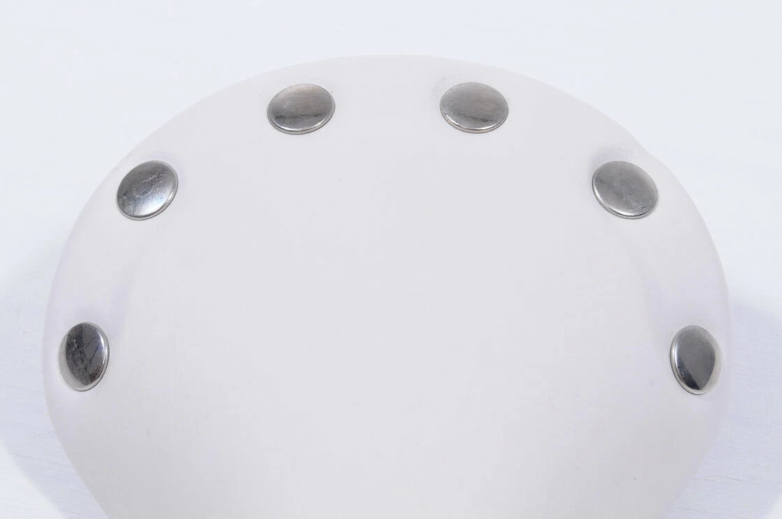 Białe siodełko rowerowe GES Retro Fixy