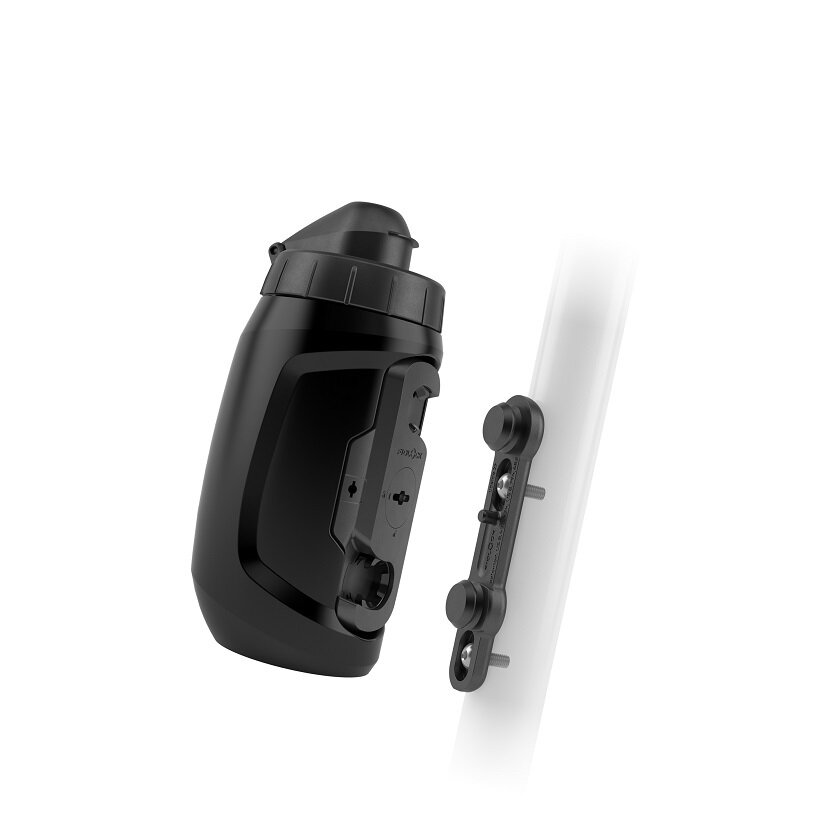 Bidon rowerowy Fidlock Twist 450 + uchwyt (baza) Czarny