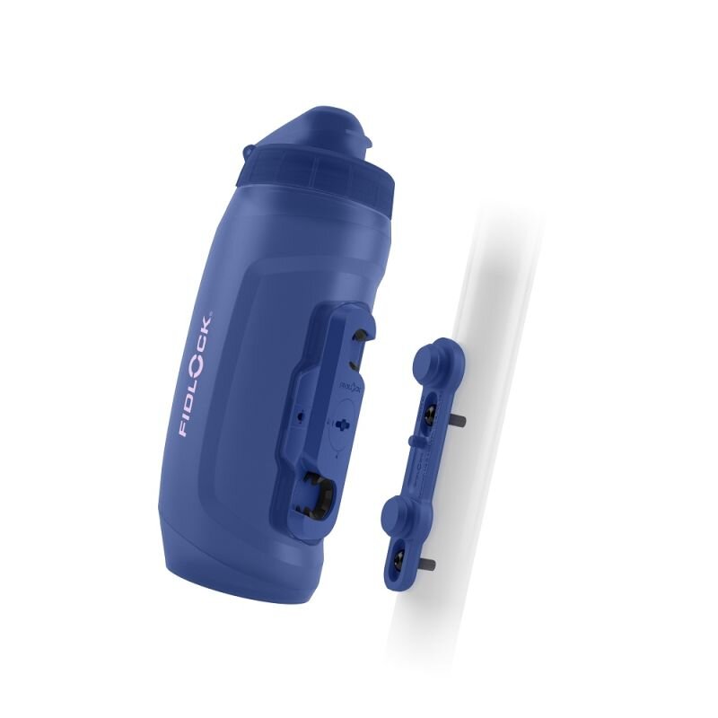 Bidon rowerowy Fidlock Twist 590 + uchwyt (baza) Niebieski