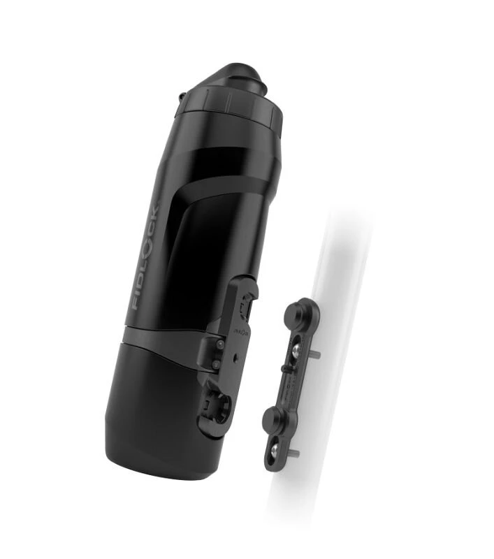 Bidon rowerowy Fidlock Twist 800 + uchwyt (baza) Czarny