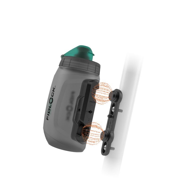 Bidon rowerowy Fidlock Twist Antybakteryjny + uchwyt (baza) 450 ml