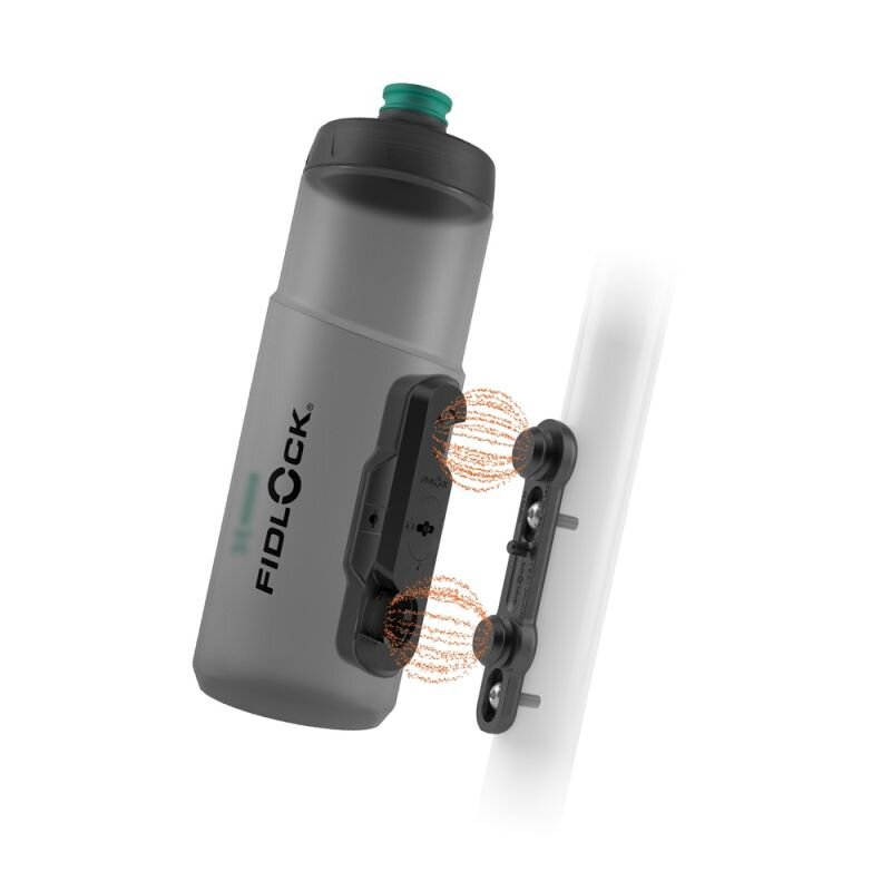 Bidon rowerowy Fidlock Twist Antybakteryjny + uchwyt (baza) 600 ml
