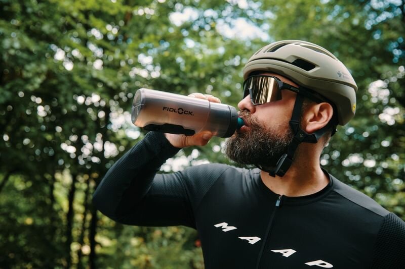 Bidon rowerowy Fidlock Twist Antybakteryjny + uchwyt (baza) 600 ml