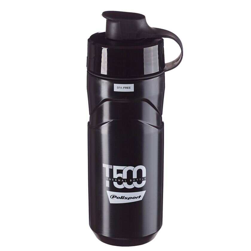 Bidon termiczny Polisport T500 Black/Grey