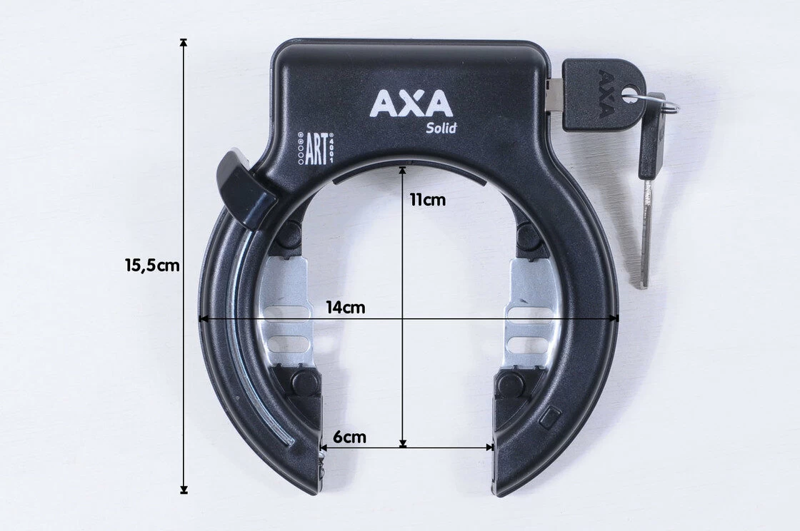 Blokada AXA Solid - montaż na bolce