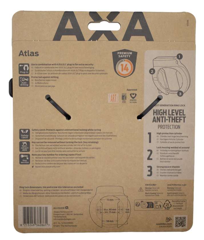 Blokada koła AXA Atlas