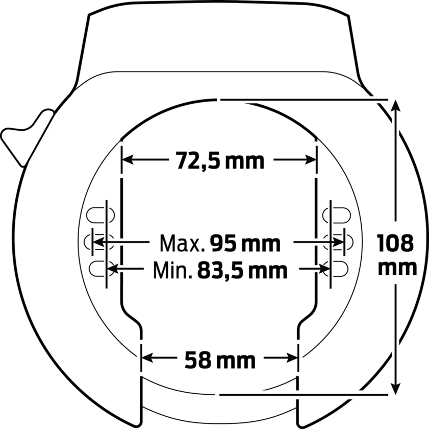 Blokada koła AXA Atlas Large