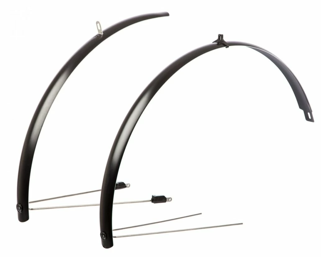 Błotniki CURANA C-Lite ALU 28" Silver 60 mm