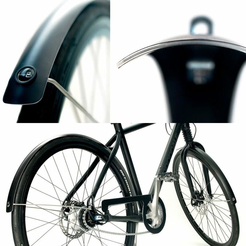 Błotniki CURANA C-Lite ALU 28" Silver 60 mm