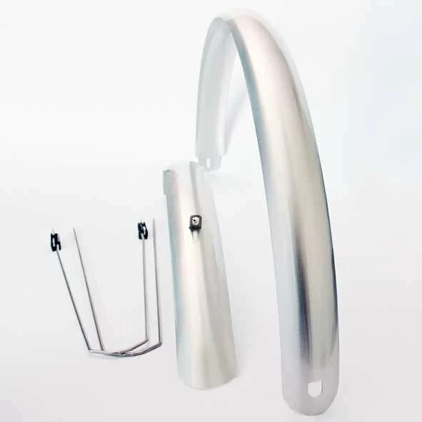 Błotniki CURANA C-Lite ALU 28" Silver 60 mm