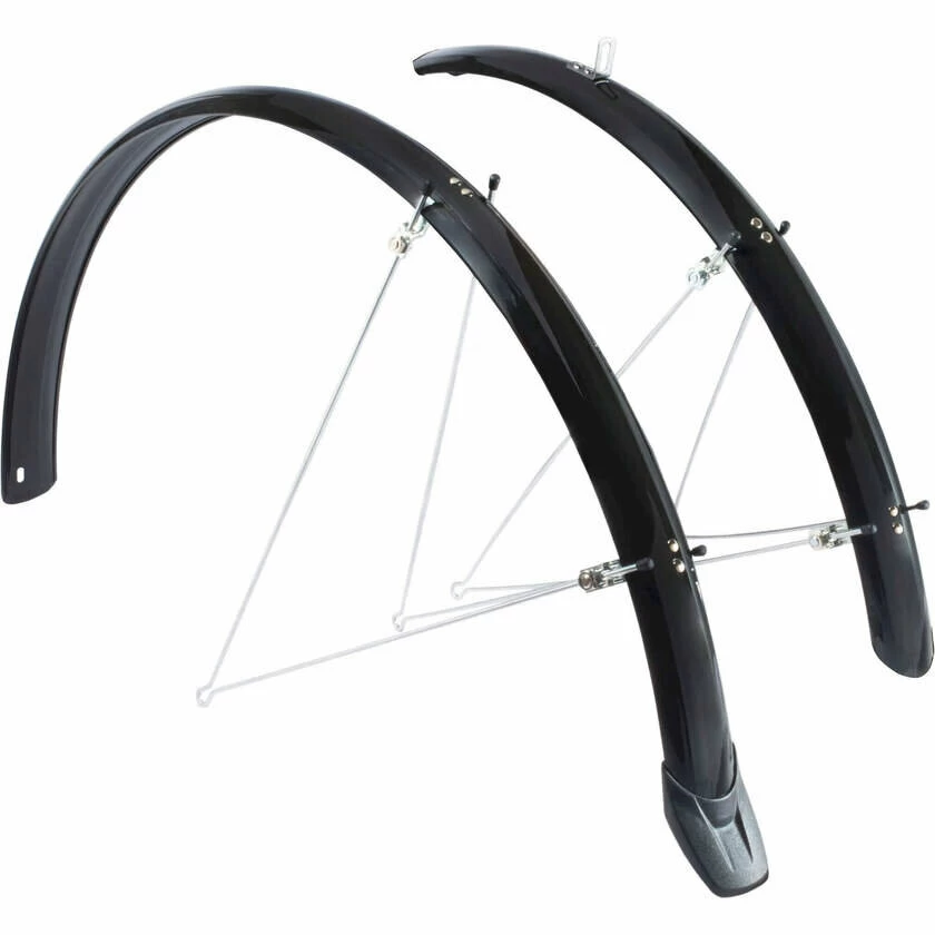 Błotniki rowerowe EuroFender Elegance 28" czarne