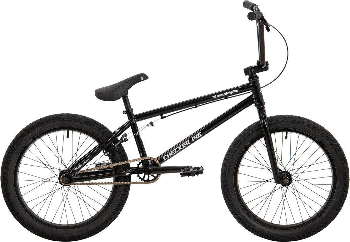 BMX Checker Pig Jumping Pig Pro Czarny połysk
