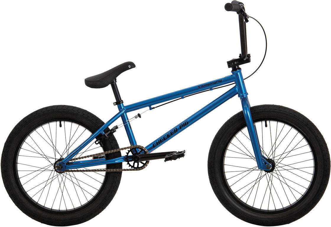 BMX Checker Pig Jumping Pig Pro Niebieski połysk