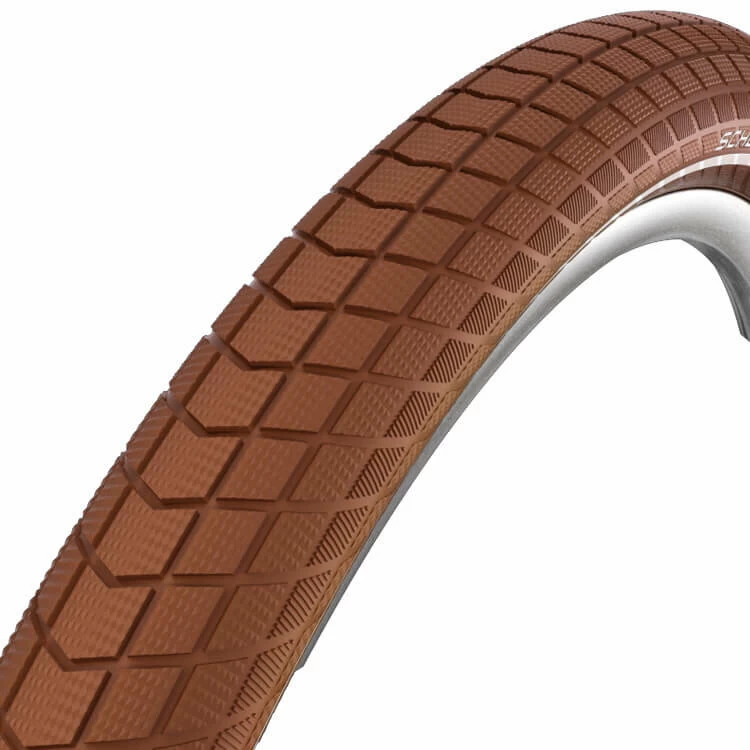 Brązowa opona rowerowa Schwalbe Little Big Ben 28x1.50 (40-622)