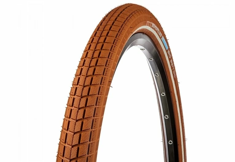 Brązowa opona rowerowa Schwalbe Little Big Ben 28x1.50 (40-622)