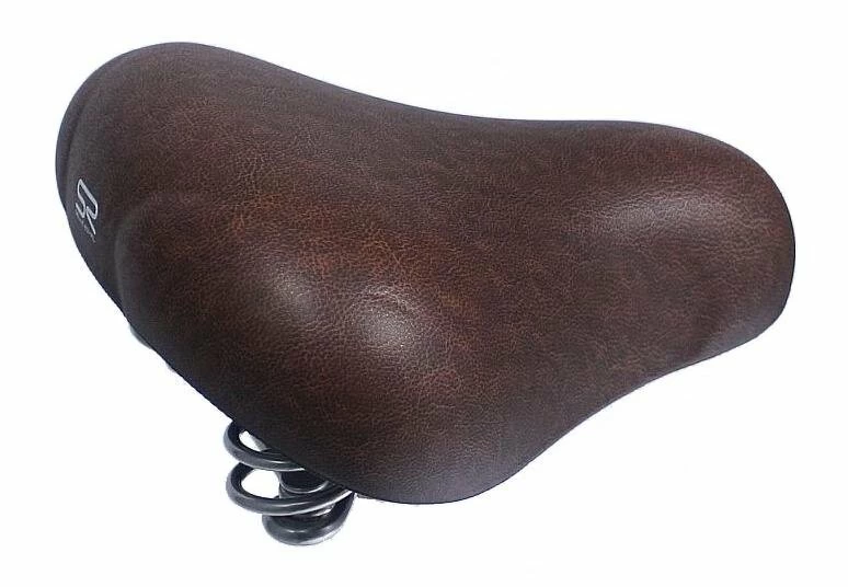 Brązowe siodełko Batavus Selle Royal Brown