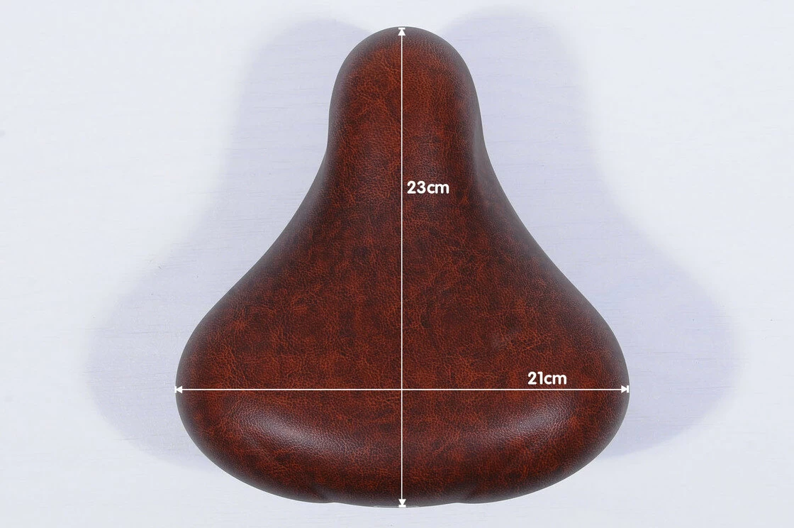 Brązowe siodełko Batavus Selle Royal Brown