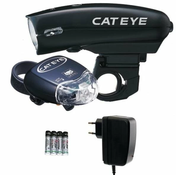 CatEye HL-1600 + TL-LD 250 / ładowarka, AKU Ni-MH
