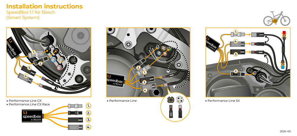 Chip tuning Bosch E-bike SpeedBox 1.1 Smart System