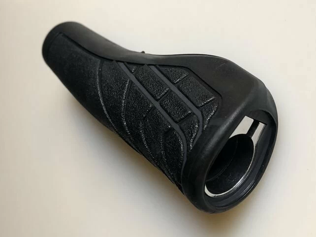 Chwyt lewy Koga Grip Lock 125 mm szaro-czarny