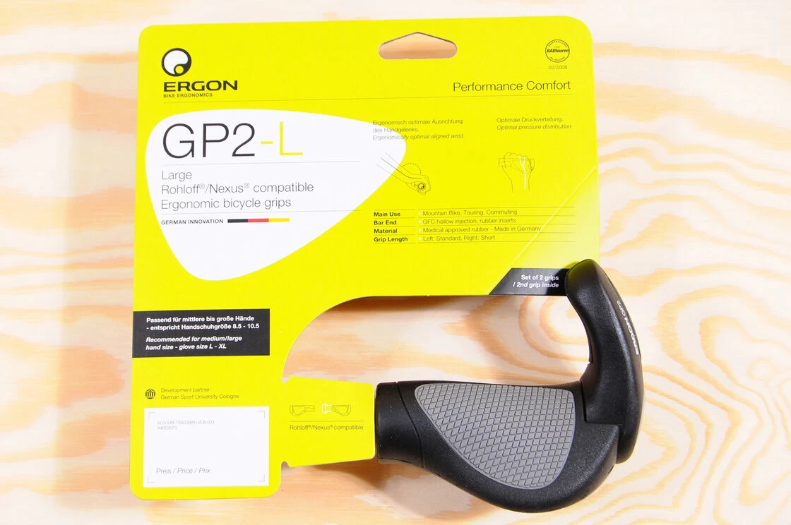 Chwyty kierownicy ERGON GP2 Nexus Rozmiar L