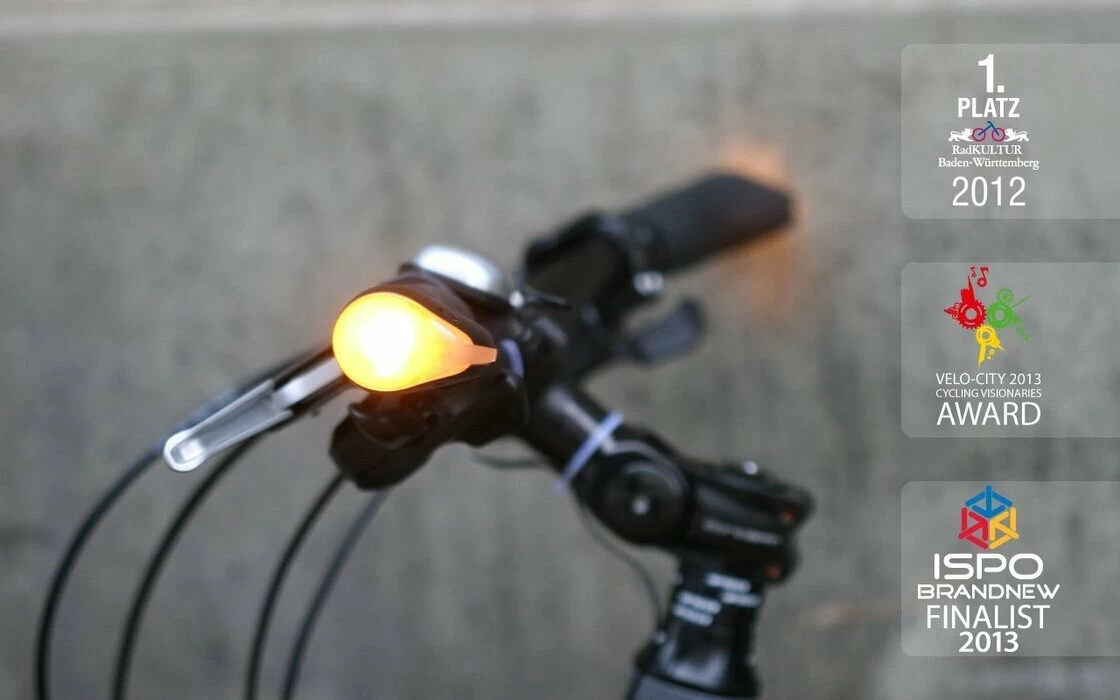 Chwyty rowerowe BlinkerGrips LED