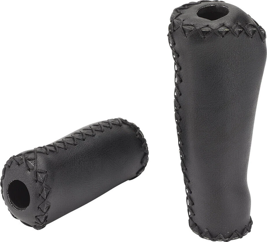 Chwyty rowerowe XLC Retro GR-G11 Czarny 135/92 mm