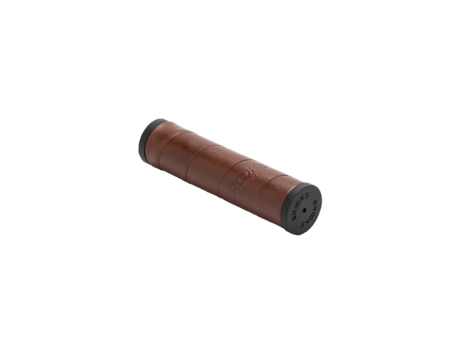 Chwyty skórzane Brooks Willow 130mm Antique Brown Antique Brown