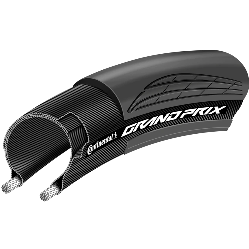 Continental Grand Prix 700X30C (30-622) czarna/transparentna zwijana