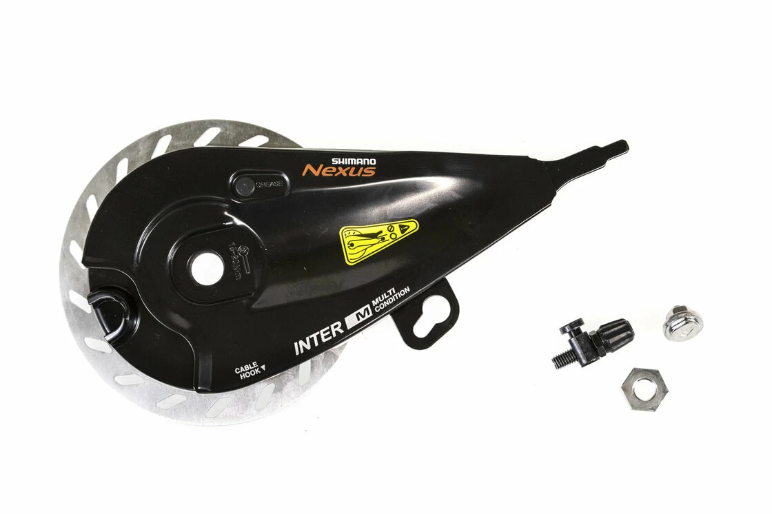 Czarny hamulec rolkowy Shimano Nexus BR-C3000-F Czarny Przedni